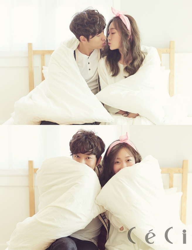 Kim Seul Gi and Yoon Hyun Min become a couple for "Ceci"