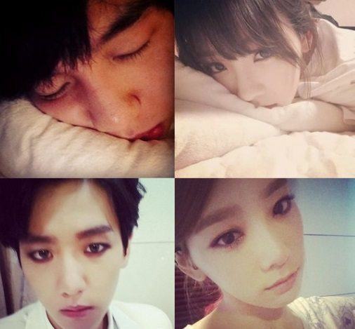 Taeyeon And Baekhyun Dating Pictures