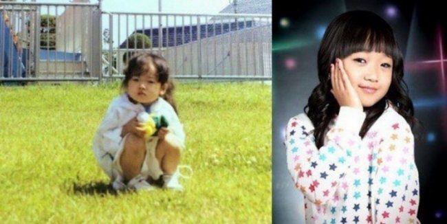IOI's Yoojung (Childhood photo)/ Dispatch