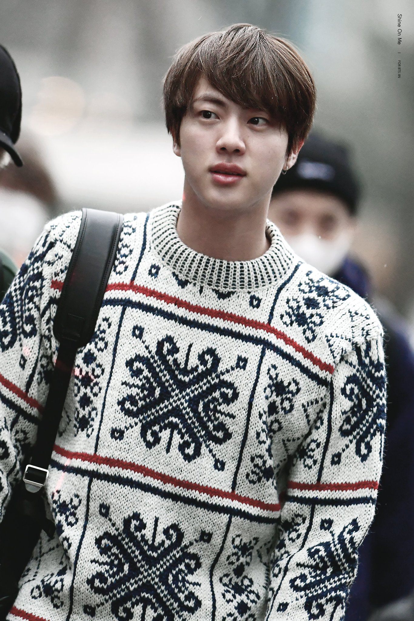 We Found 72 Photos Of BTS Jin's Anime Sized Shoulders — Koreaboo