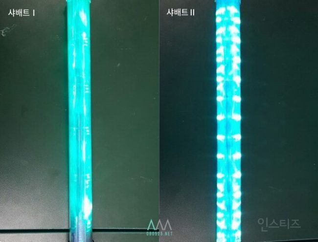 Image: Comparing SHINee's first light stick to the newest version / Instiz