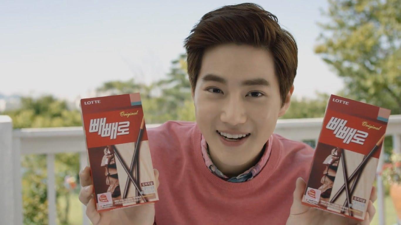 EXO's Suho Celebrates Peppero Day with EXO-Ls/ Image Source: Lotte