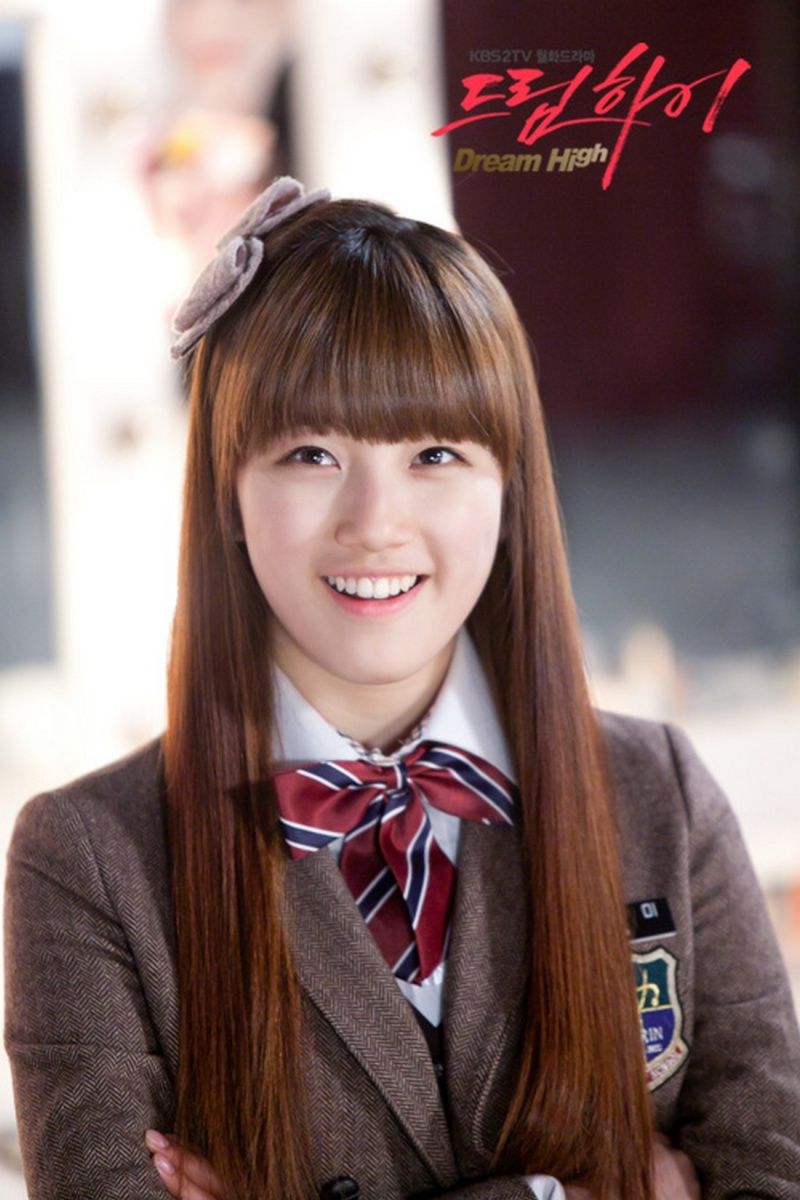 At age 16, she became everyone's first love in the musical drama, "Dream High."