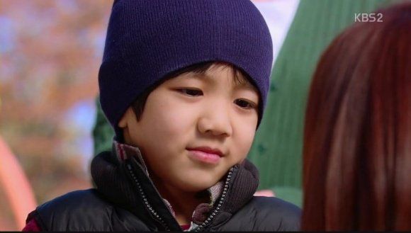 Yugeun as Hwang Jungeum's son San in "Secret".