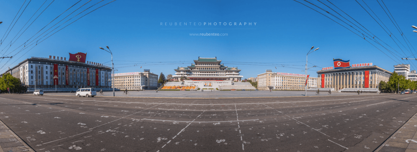 CASA ESTUDIO DE PERSONAS magnífico en la Plaza Kim Il-sung