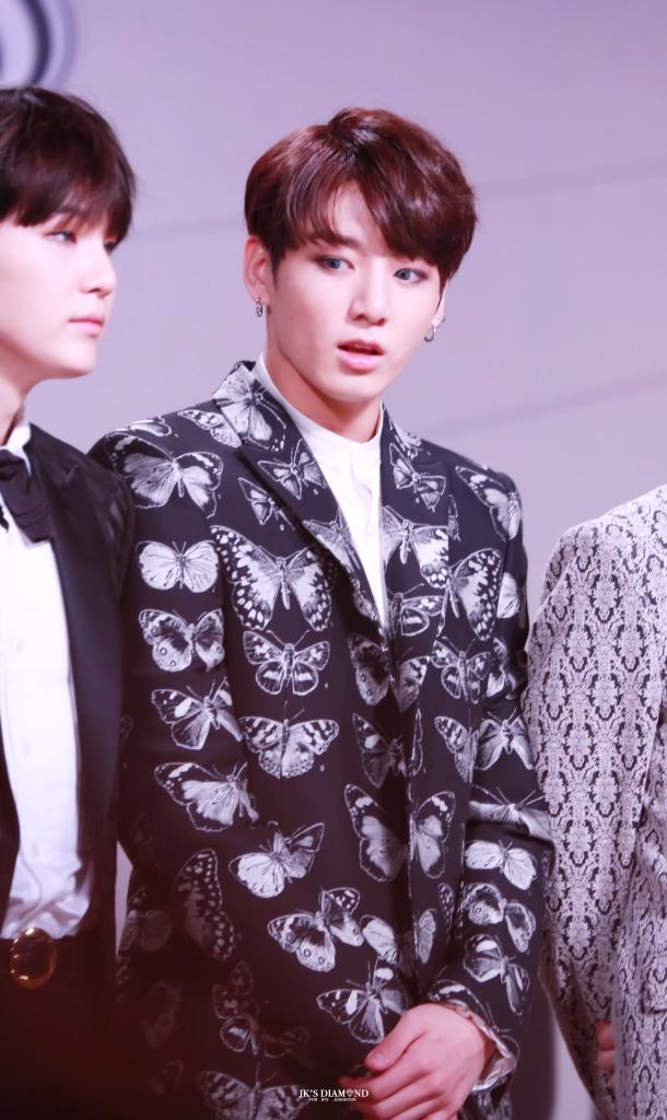 Jungkook's funny expression