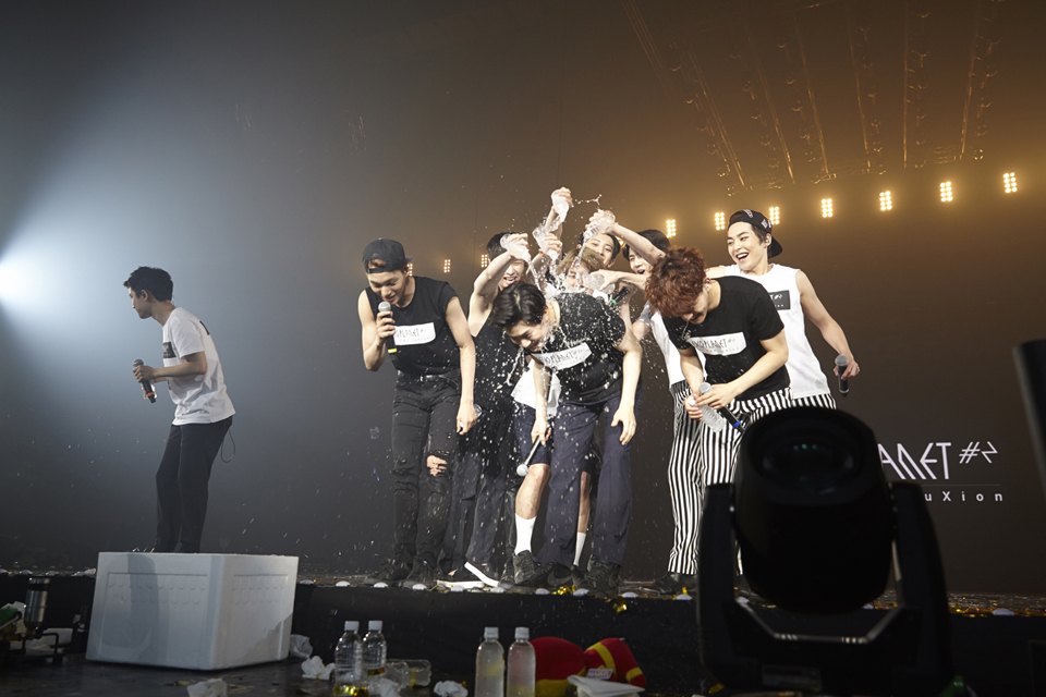 Pulling pranks on each other is a must during live shows! / Source: One Hallyu