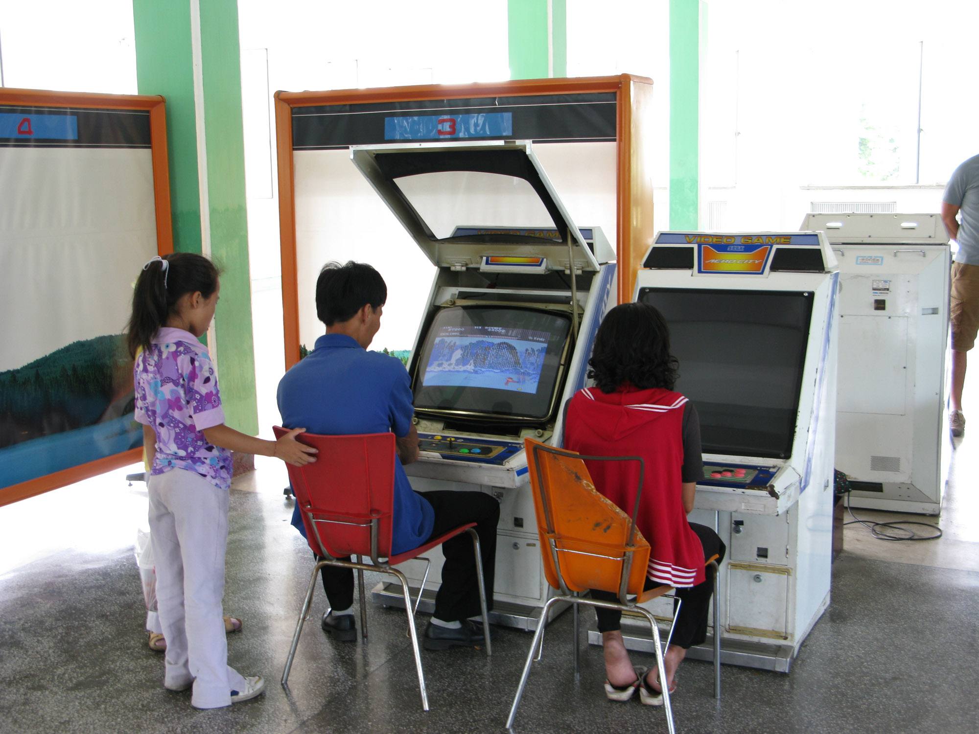 Аркадные игровые автоматы в Северной Корее