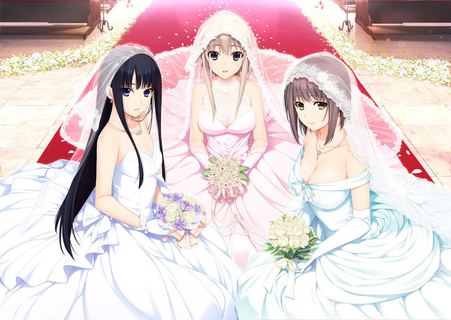 Японская свадебная часовня предлагает жениться на аниме-персонажах с помощью виртуальной реальности